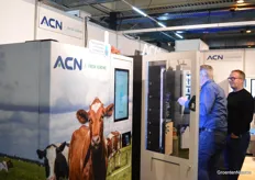 One of the few Westland strawberry growers gets informed about ACN Vending's systems.